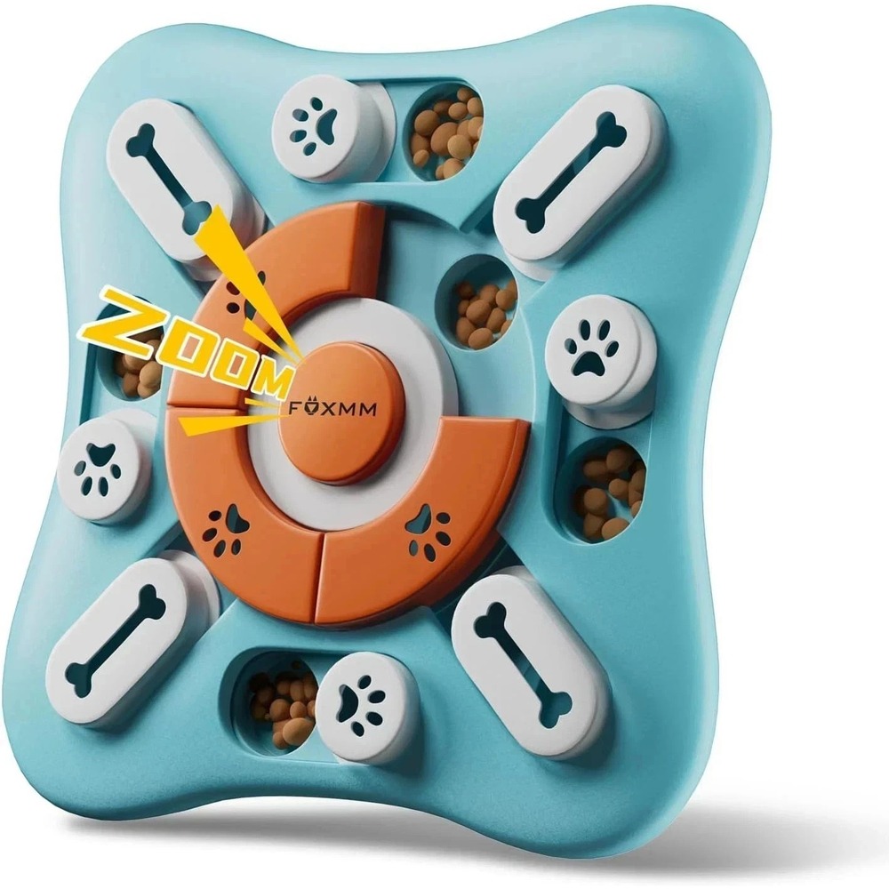 Interactive Dog Treat Puzzle Toys for IQ Training & Mental Stimulating,Fun Slow